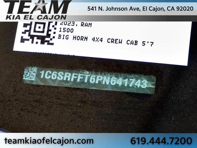 Used 2023 White Ram Big Horn/Lone Star image 39