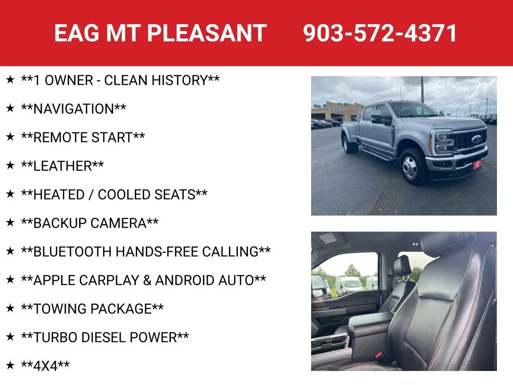 Used 2023 Silver Ford Lariat image 4