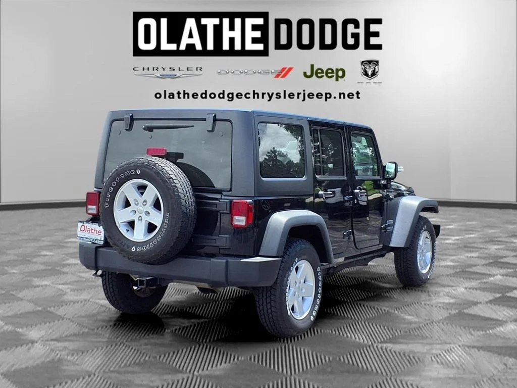 Certified Used 2017 Black Jeep Unlimited Sport image 25