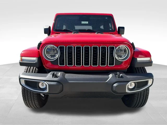 Used 2025 Red Jeep Sahara 4xe image 3