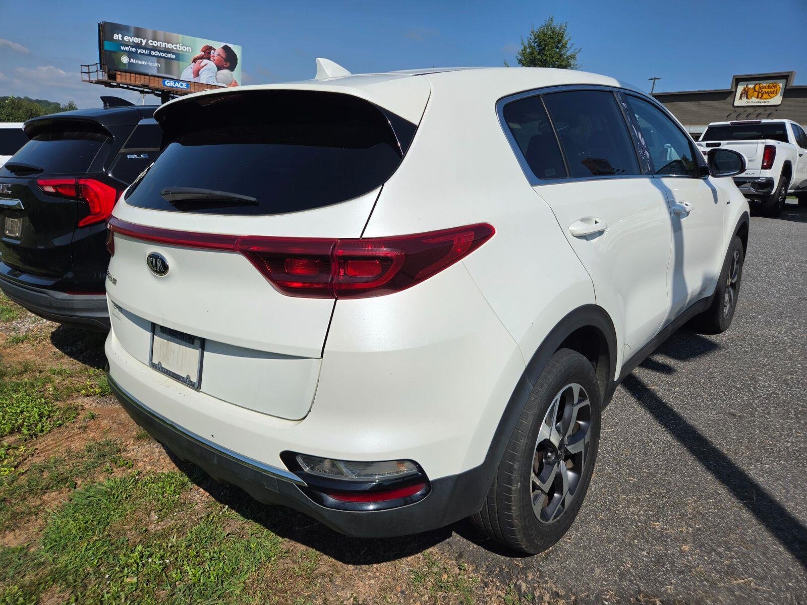 Used 2021 White Kia LX image 6
