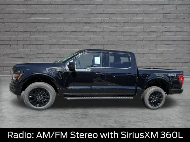 New 2026 Agate Black Metallic Ford XLT image 5