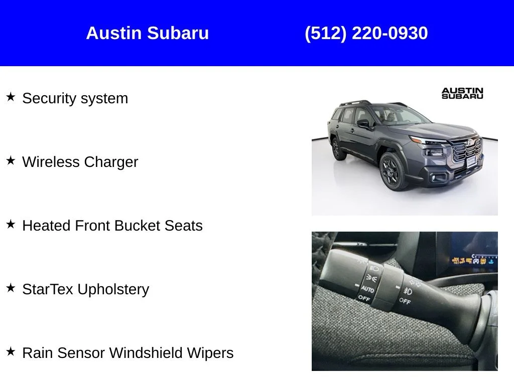 New 2026 Gray Subaru Premium image 25
