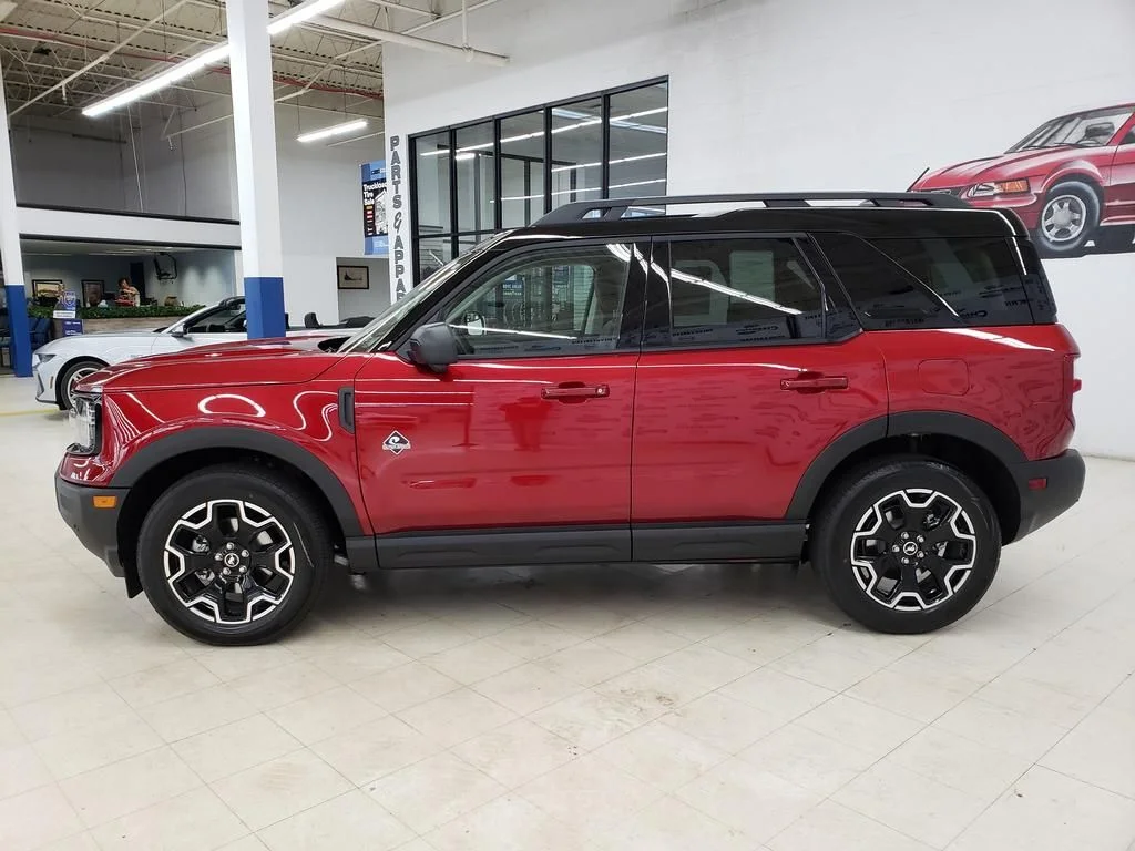 New 2025 Ruby Red Metallic Tinted Clearcoat Ford Outer Banks® image 4