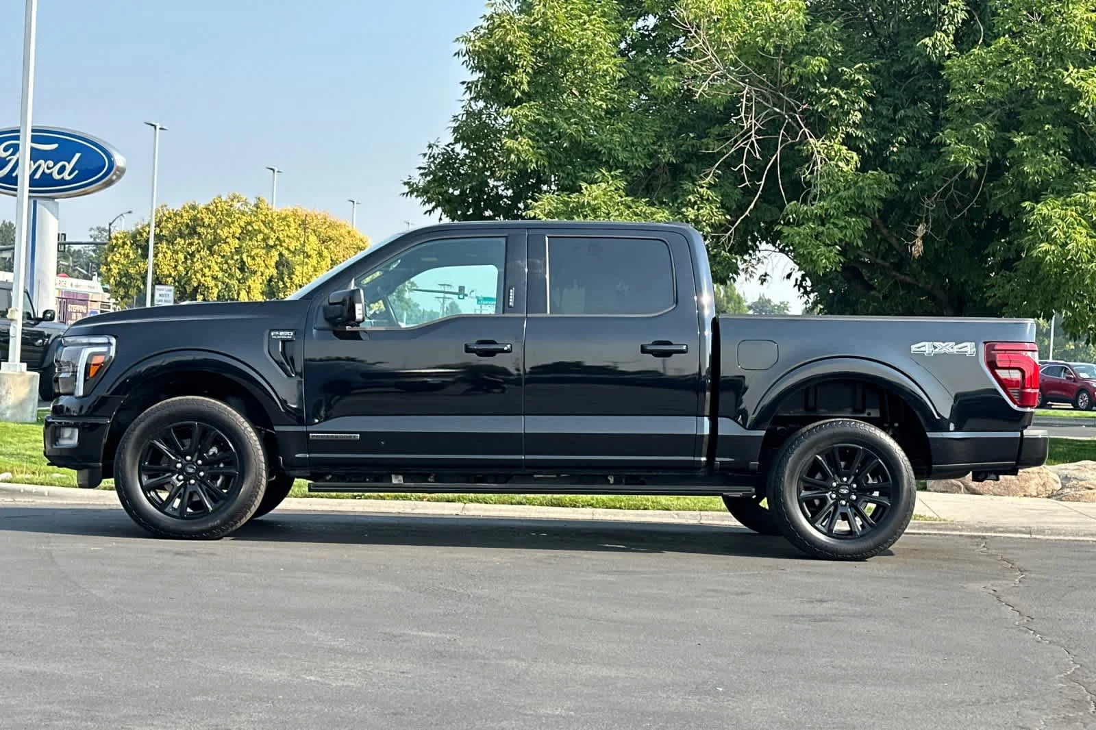 Certified Used 2024 Agate Black Metallic Ford Platinum image 5