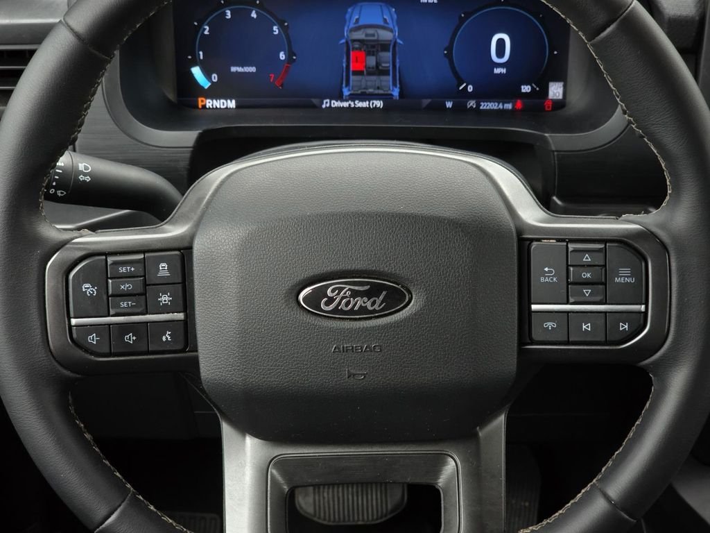 Used 2024 Agate Black Metallic Ford XLT image 37