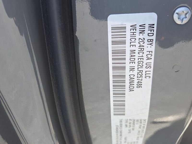 Used 2020 Ceramic Gray Clearcoat Chrysler Touring L Plus image 7