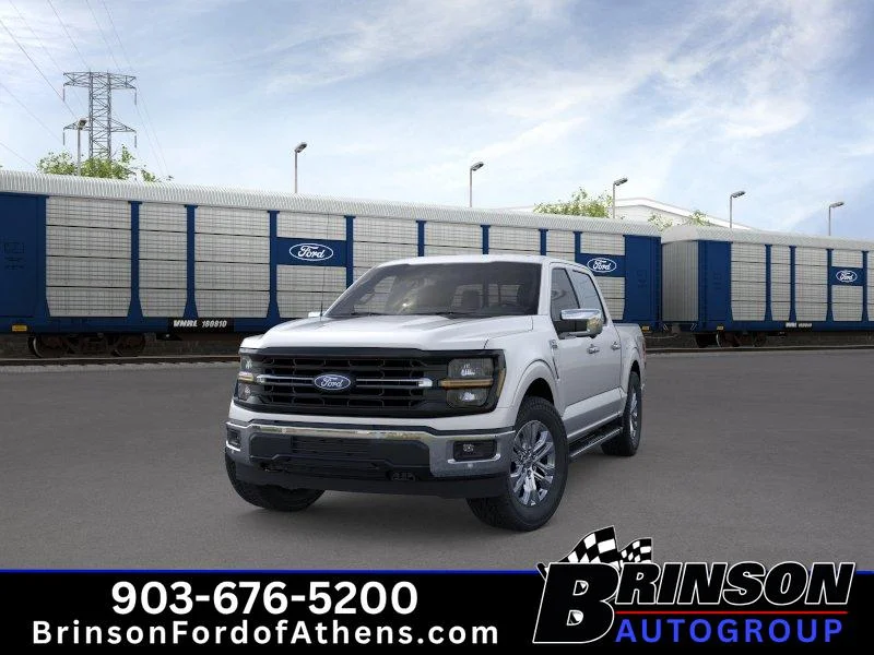 New 2026 Iconic Silver Metallic Ford XLT image 2