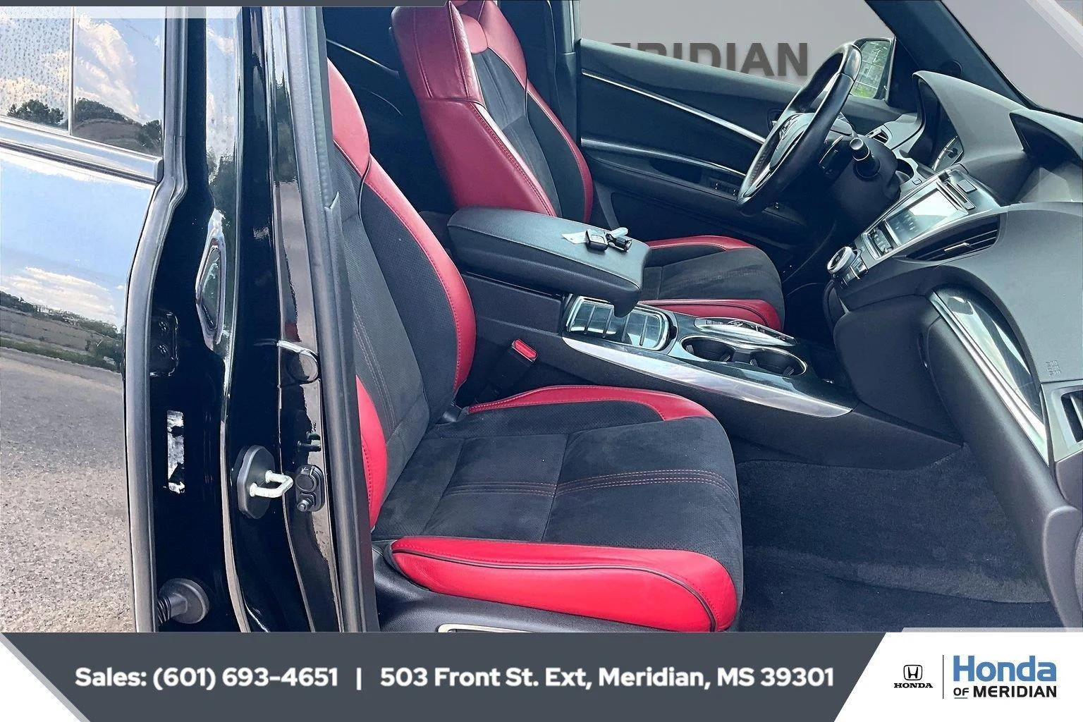 Used 2020 Majestic Black Pearl Acura SH-AWD w/Tech w/A-SPEC image 6