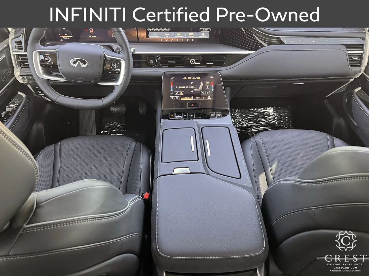 Certified Used 2026 Black Obsidian INFINITI LUXE image 12