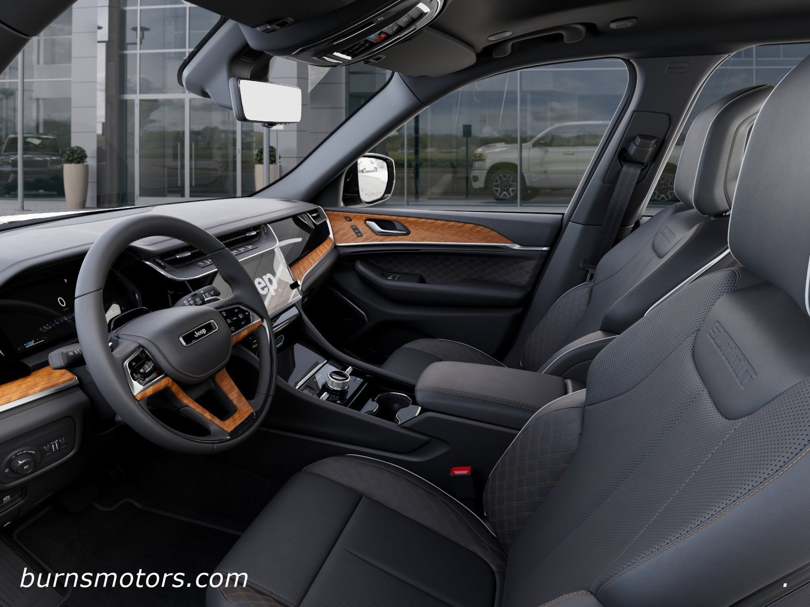 New 2026 Diamond Black Crystal Pearl-Coat Exterior Paint Jeep Summit image 22