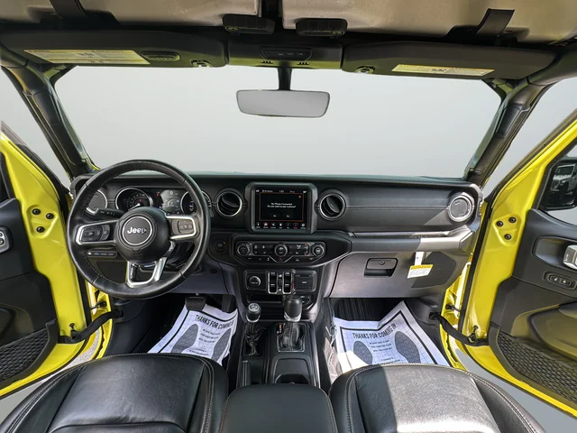 Used 2023 Yellow Jeep Sahara 4xe image 9