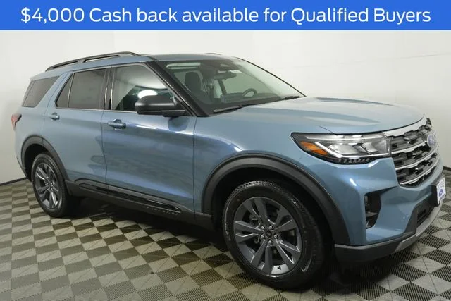New 2026 Vapor Blue Metallic Ford Active image 2