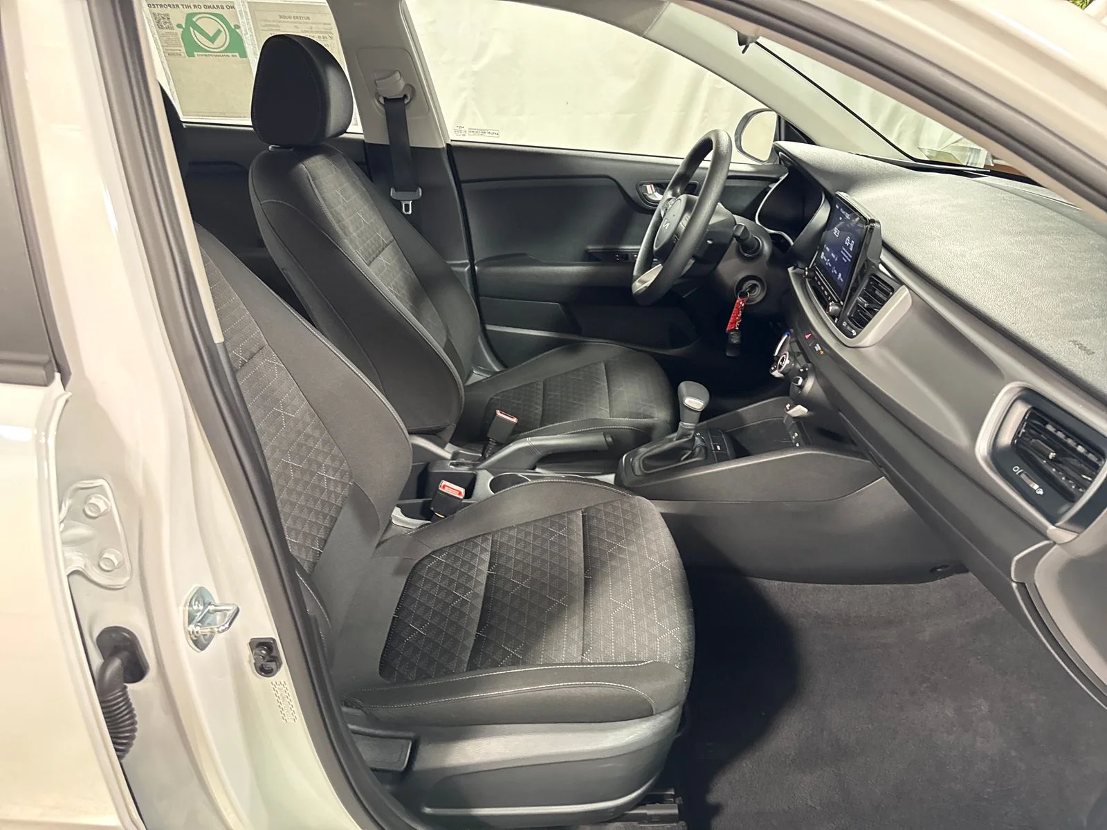 Used 2023 Clear White Kia LX image 27