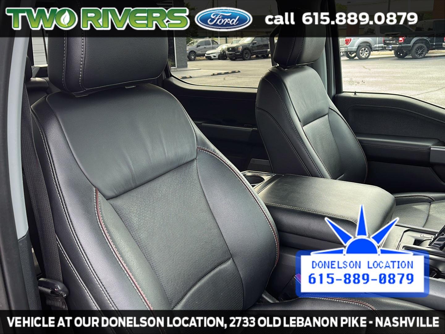Used 2021 Iconic Silver Ford LARIAT image 47