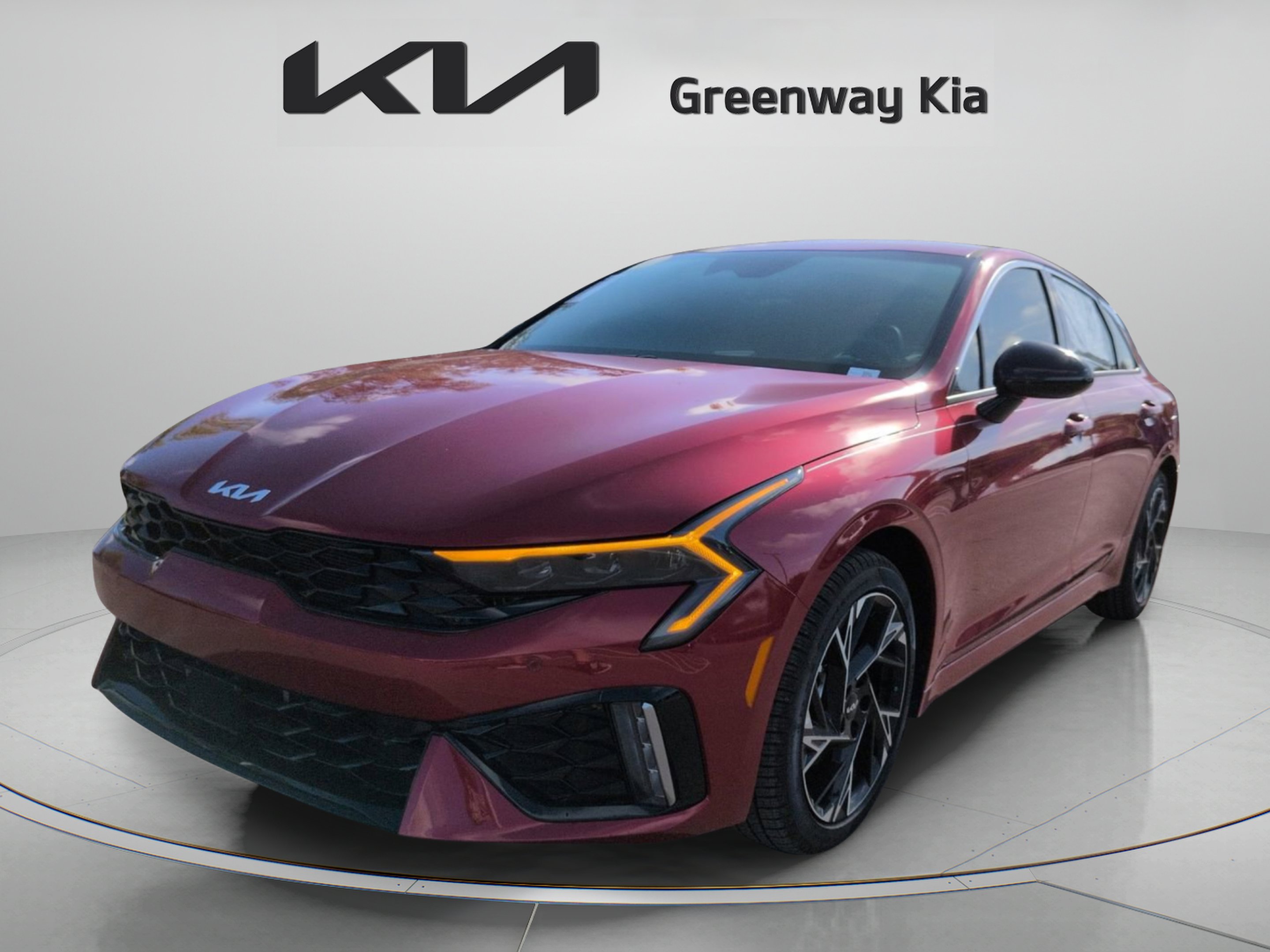 New 2026 Runway Red Kia GT-Line AWD image 3