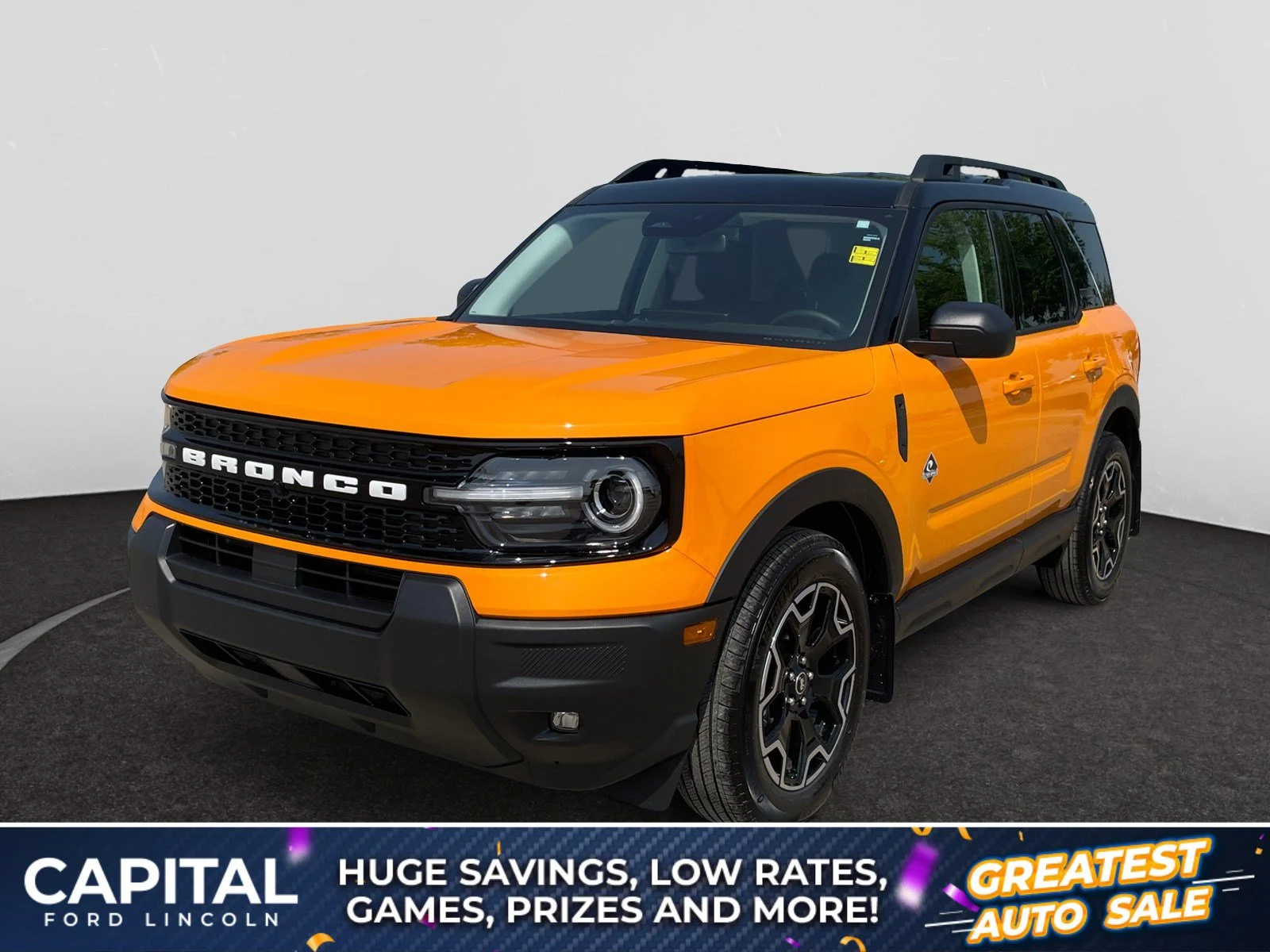 New 2026 Orange Fury Metallic Tri-Coat Ford Outer Banks image 1