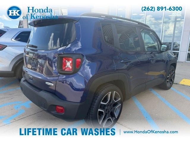 Used 2021 Jeep Renegade Latitude with VIN ZACNJCBB7MPM45335 for sale in Bristol, WI