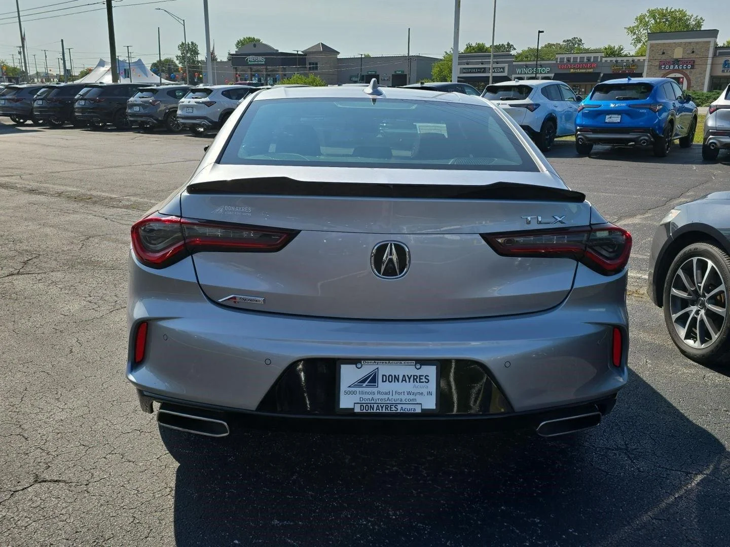 Certified Used 2021 Lunar Silver Metallic Acura A-Spec image 9