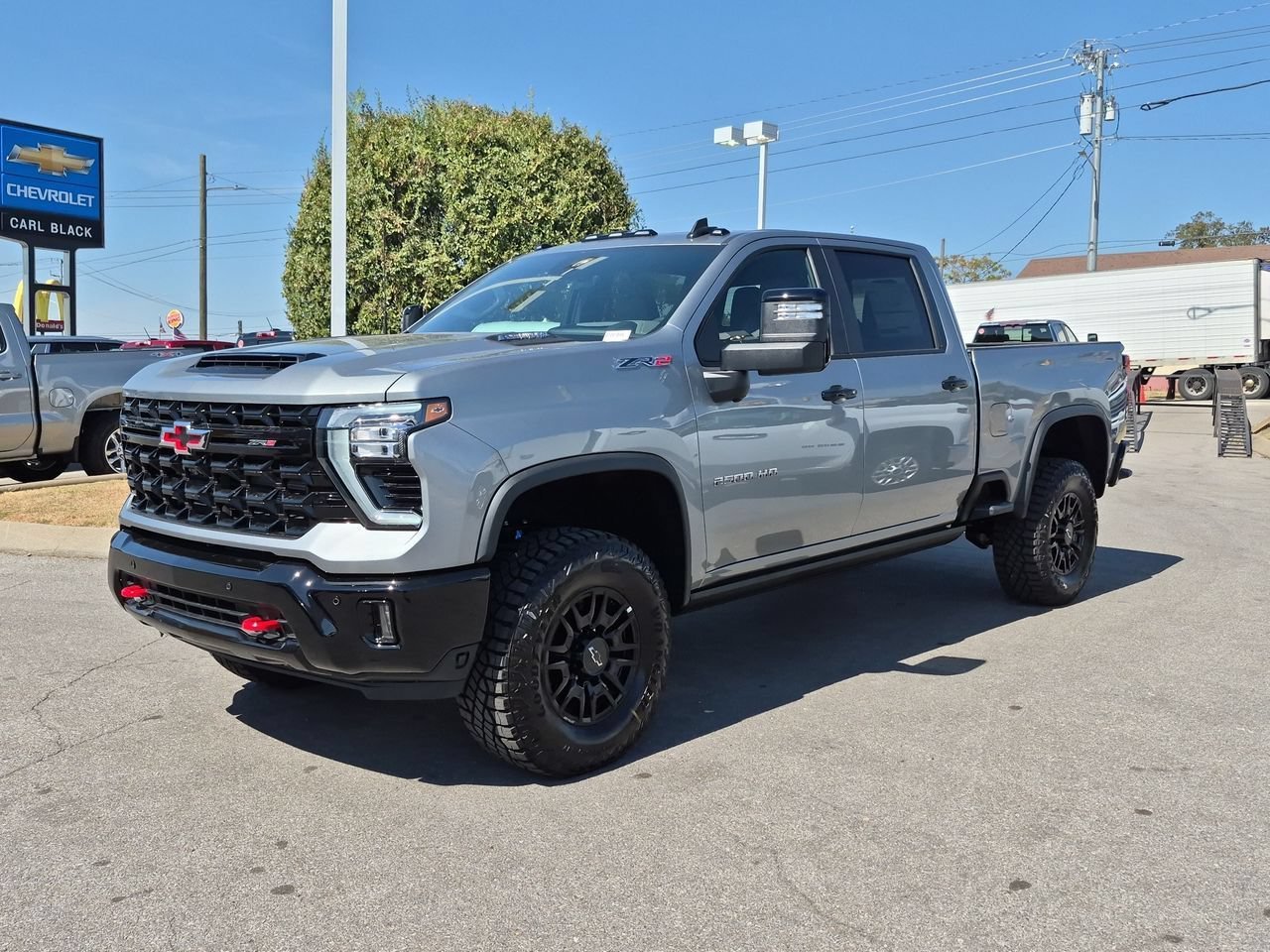 New 2026 Sterling Gray Metallic Chevrolet ZR2 image 1