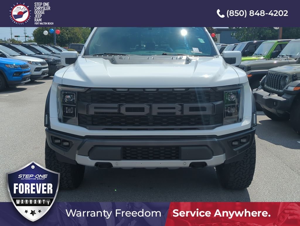 Used 2022 White Ford Raptor image 9