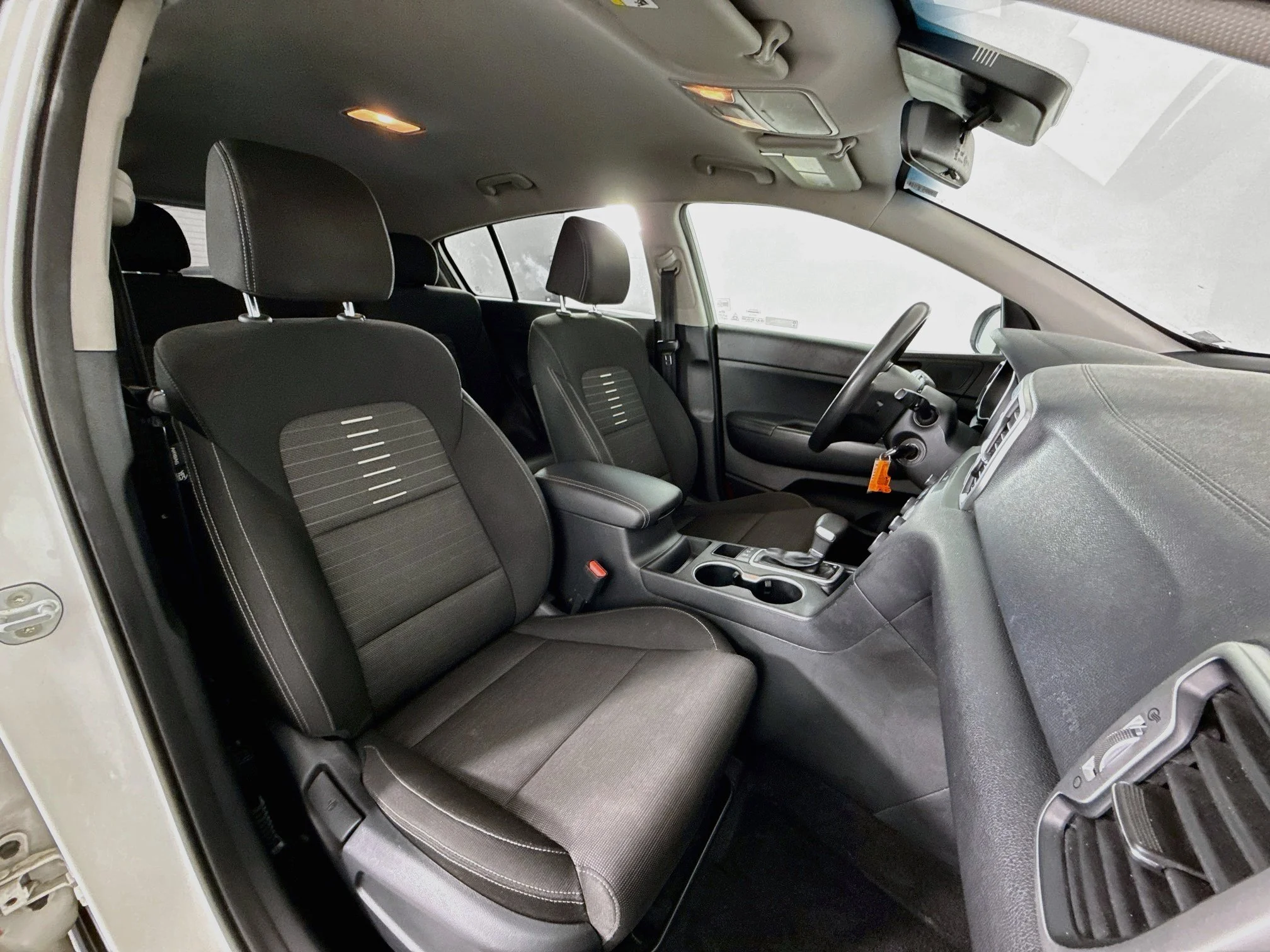 Used 2019 Clear White Kia LX image 25