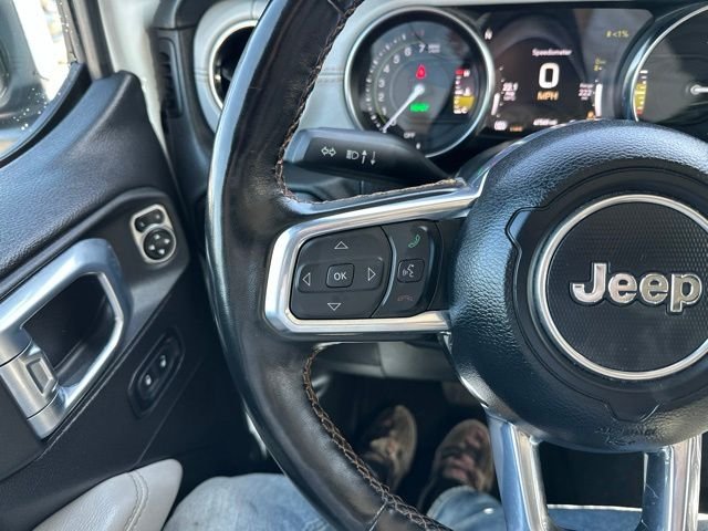 Used 2022 White Jeep Unlimited Sahara 4xe image 28