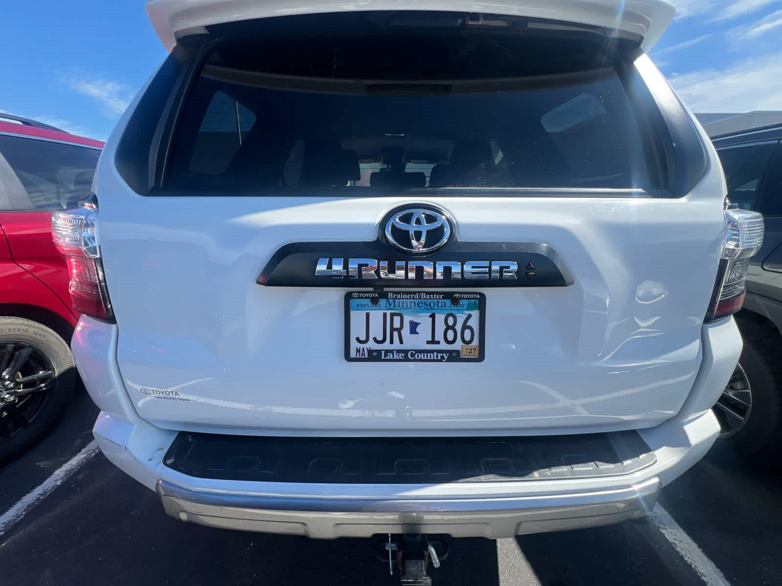 Used 2020 Super White Toyota TRD Off Road Premium image 4