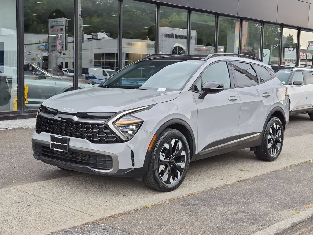 Certified Used 2024 Gray Kia X-Line image 1