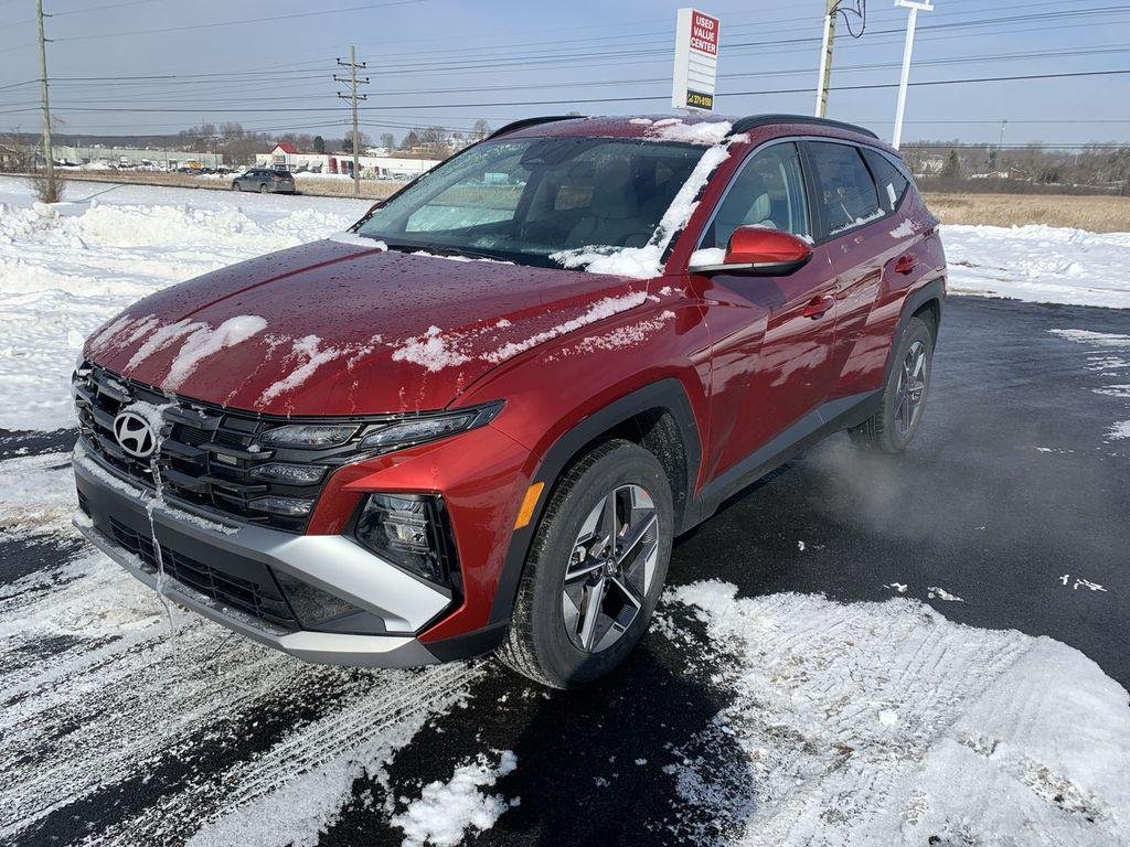 New 2026 Red Hyundai SEL AWD image 4