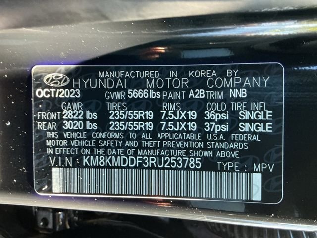 Certified Used 2024 Black Hyundai SE image 25