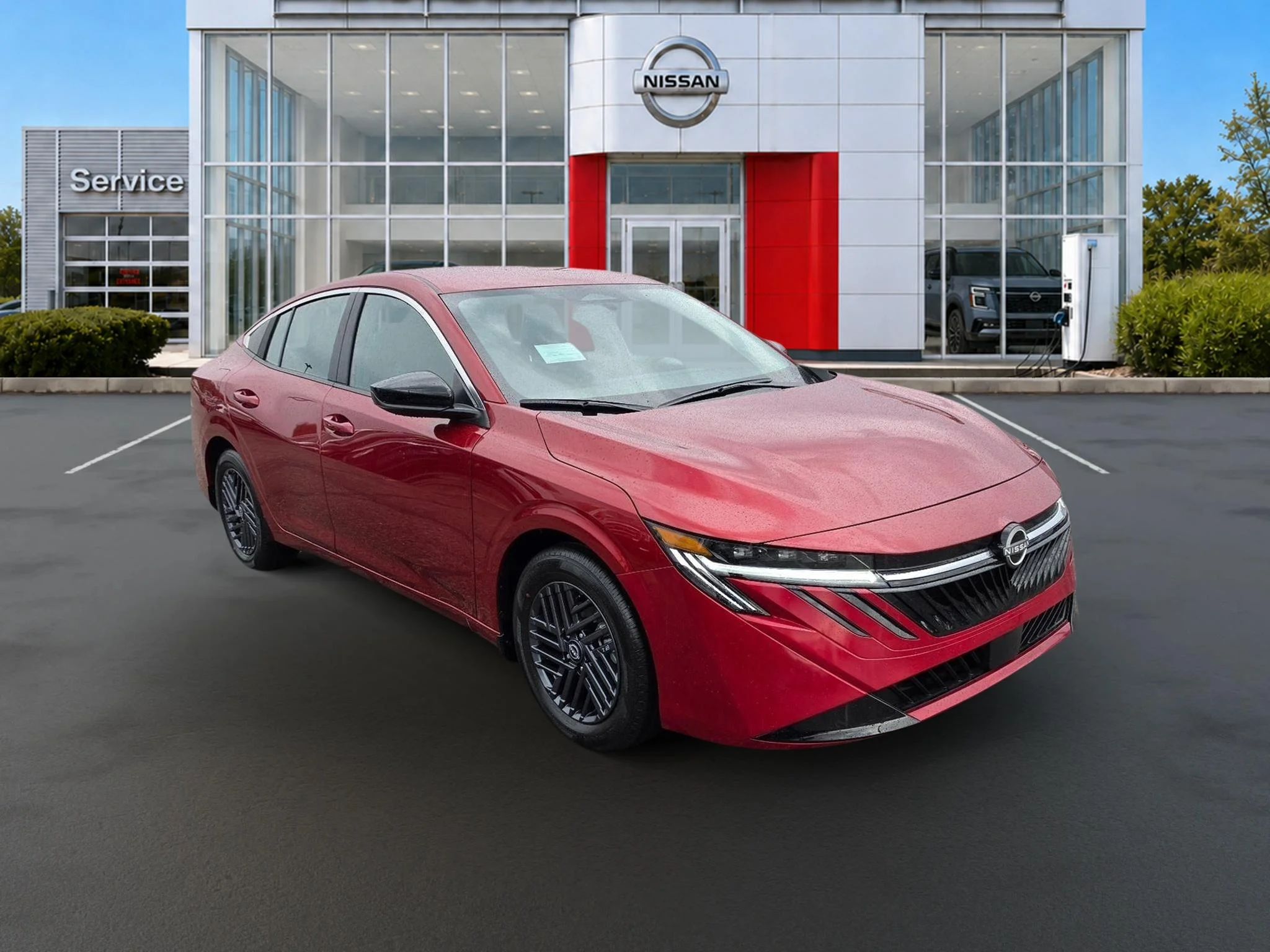New 2027 Scarlet Ember Tintcoat Nissan SV image 8