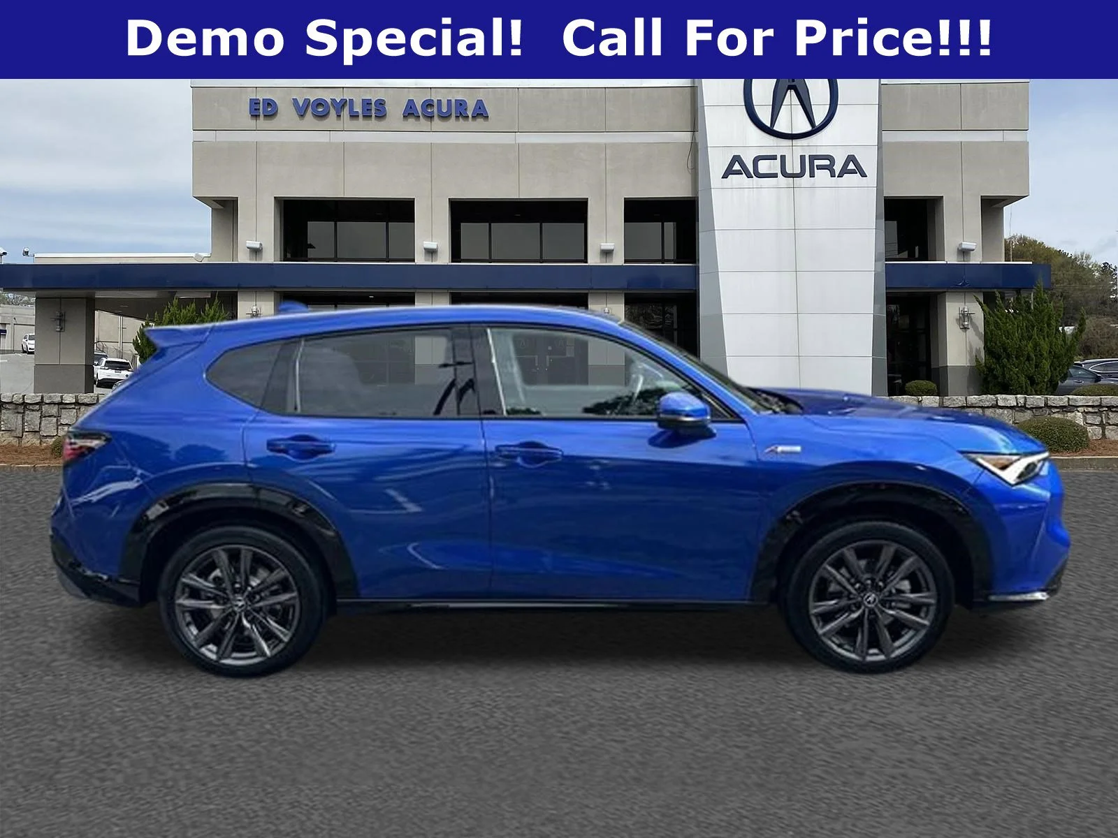 Used 2025 Adriatic Sea Blue Acura FWD A-SPEC image 4