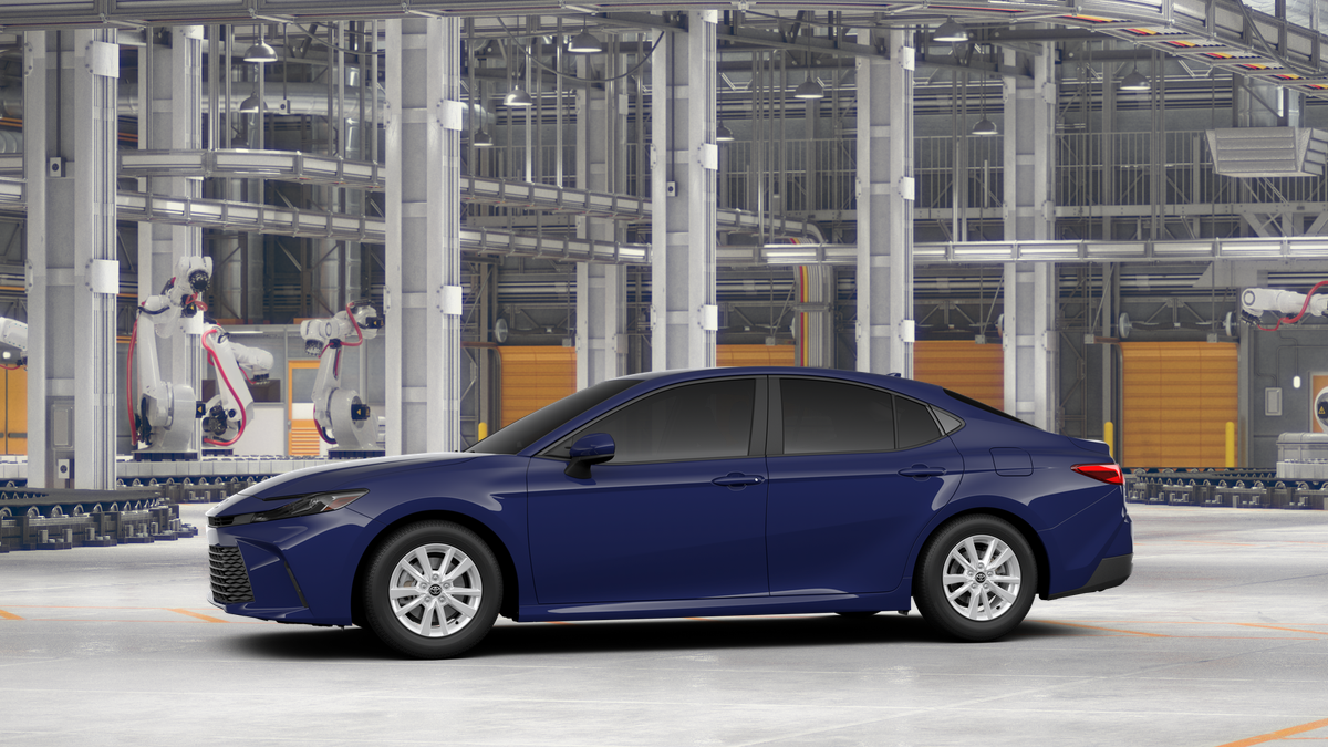 New 2026 Reservoir Blue Toyota LE image 3