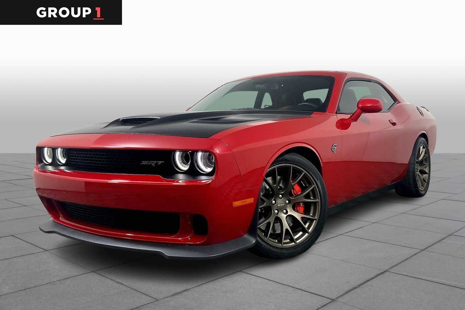 Used 2017 Redline Red Tricoat Pearl Dodge SRT Hellcat image 1