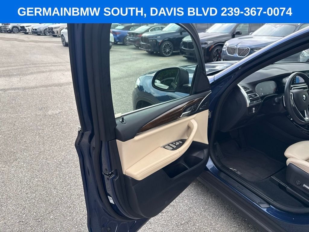 Certified Used 2023 Blue Metallic BMW xDrive30i image 9