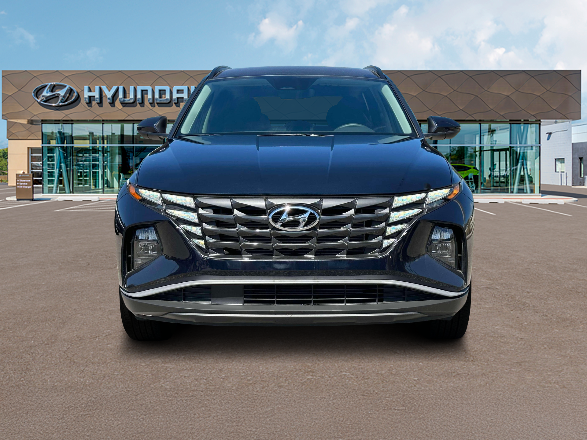 New 2024 Blue Hyundai SEL AWD image 12