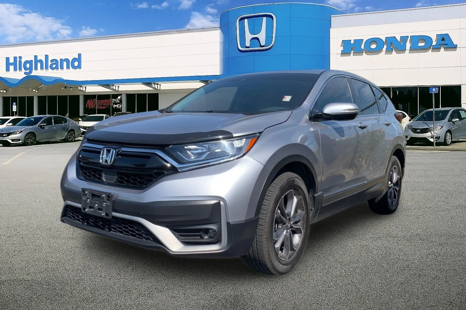 Certified Used 2022 Silver Honda EX-L image 1