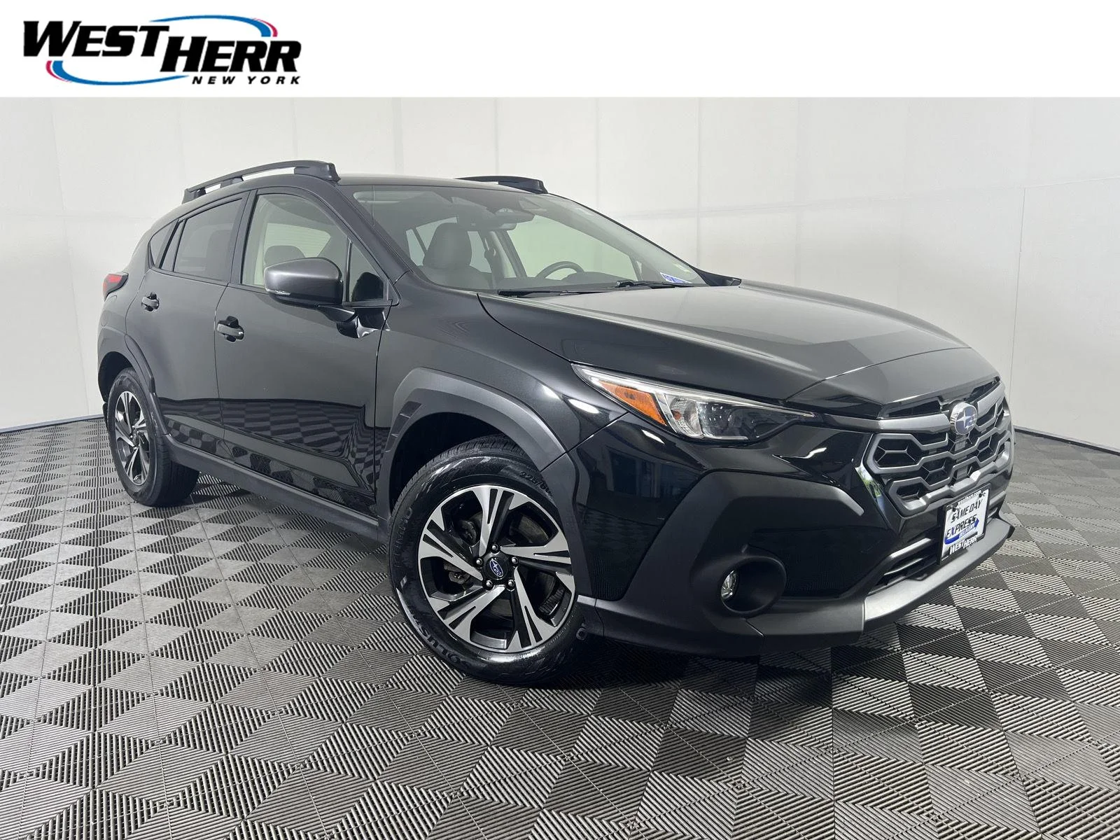 Used 2024 Crystal Black Silica Subaru Premium image 1