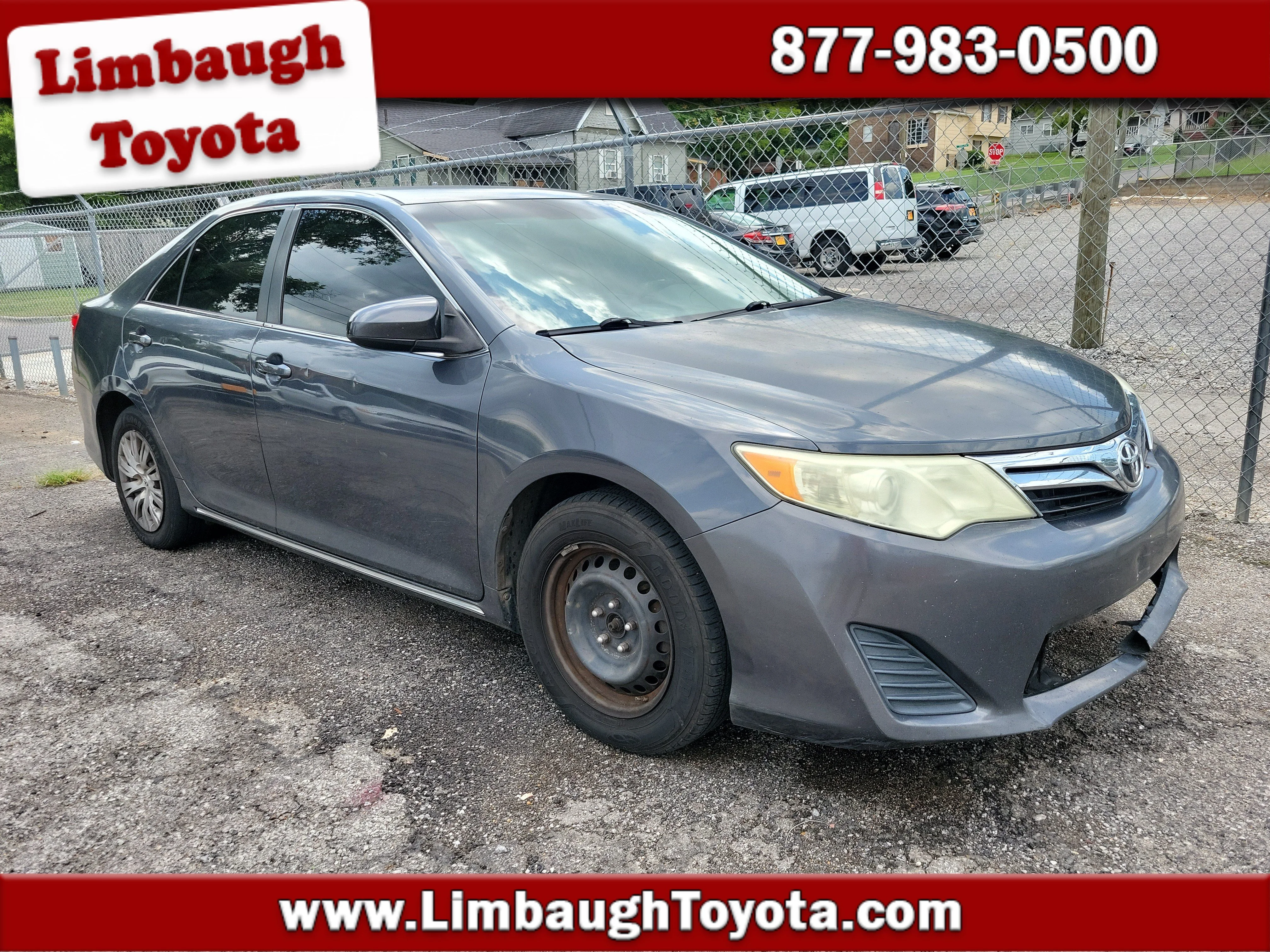 Used 2012 Magnetic Gray Metallic Toyota LE image 1