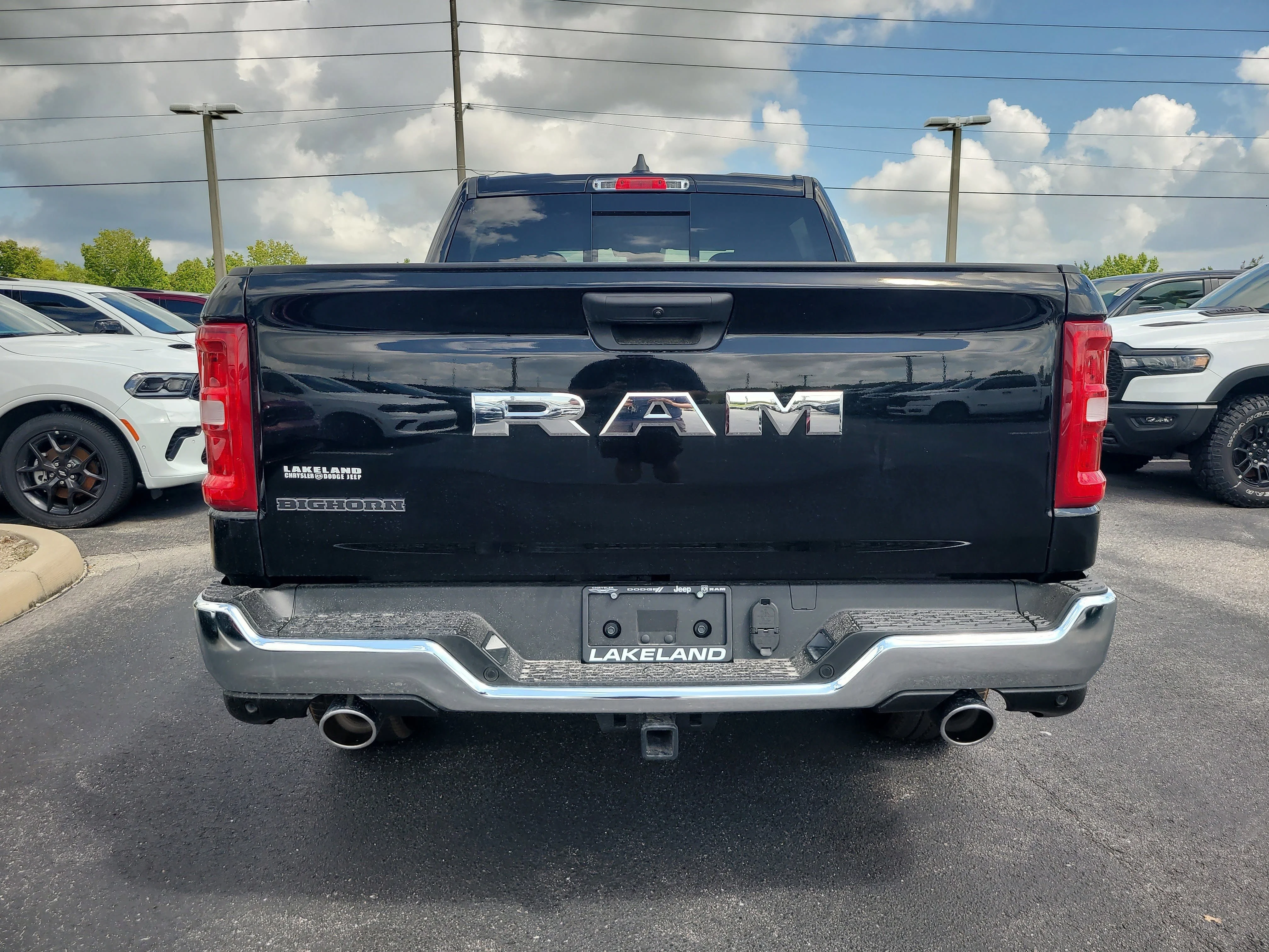 New 2026 Diamond Black Crystal Pearlcoat Ram Big Horn image 7