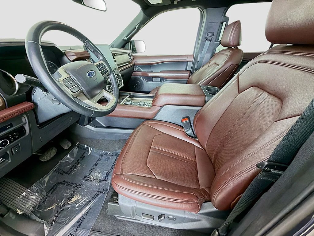Used 2024 Dark Matter Gray Metallic Ford Limited image 27