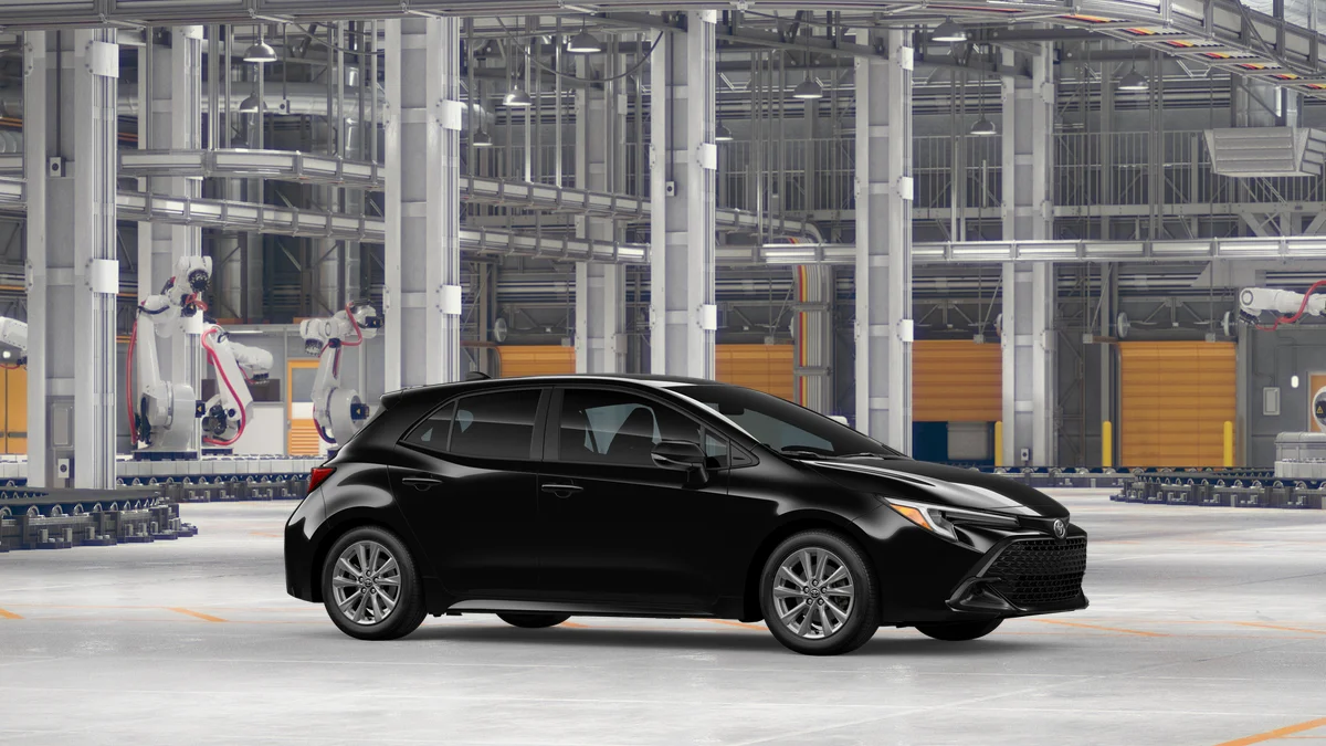 New 2026 Midnight Black Metallic Toyota SE image 13
