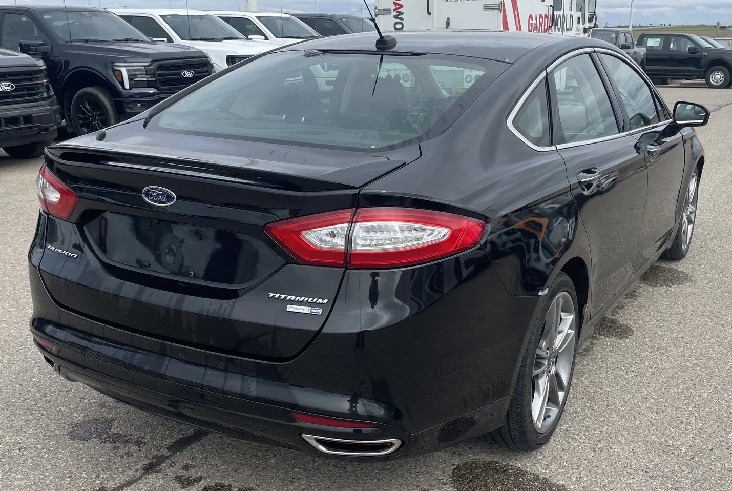 Used 2015 BLACK Ford TITANIUM AWD **New Arrival** image 5