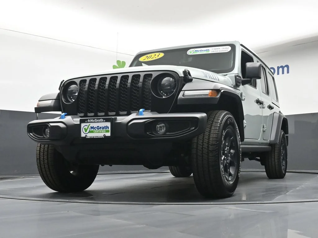 Used 2023 Gray Jeep Willys 4xe image 8