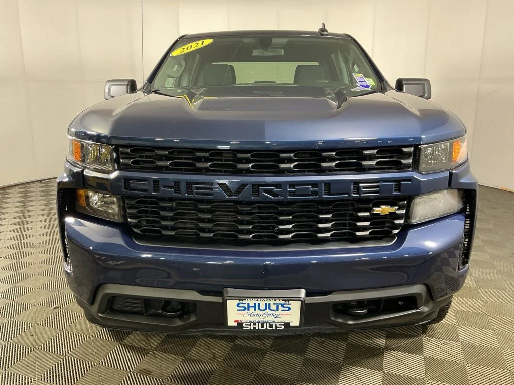 Certified Used 2021 Blue Chevrolet Custom image 4