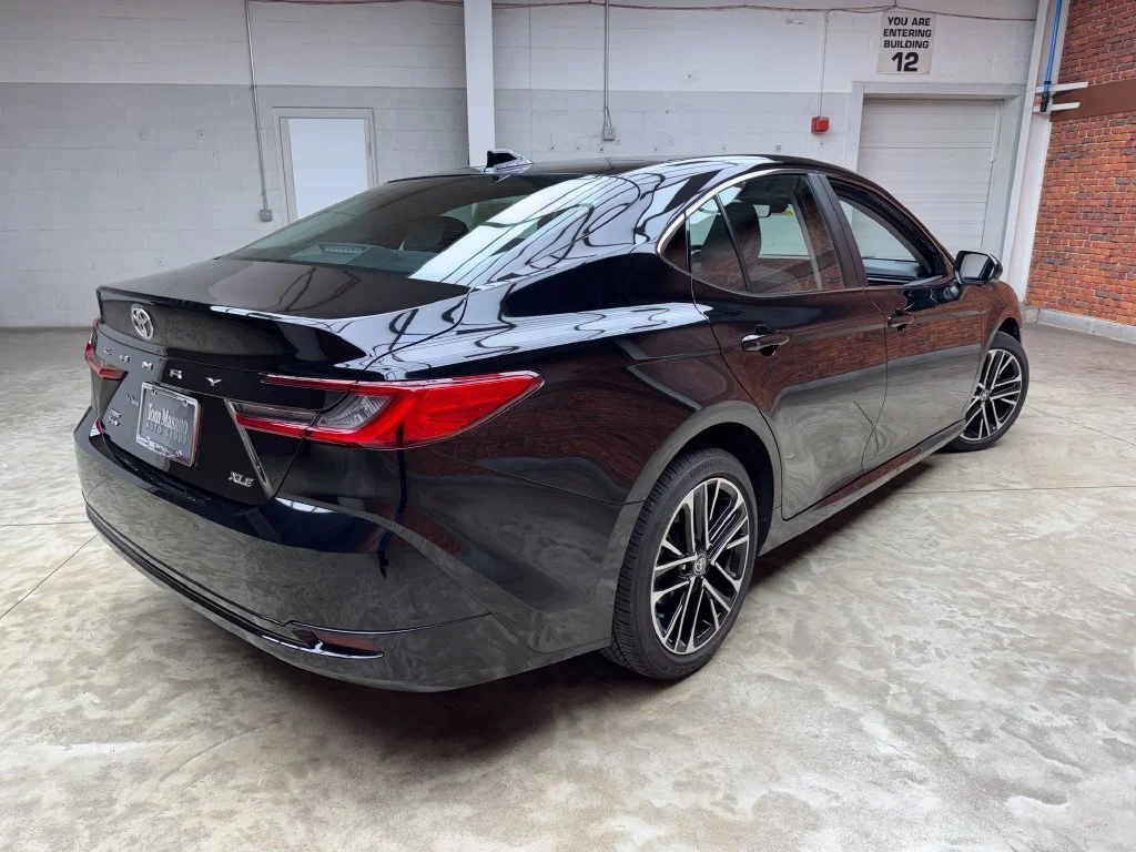 Certified Used 2025 Midnight Black Metallic Toyota XLE image 6