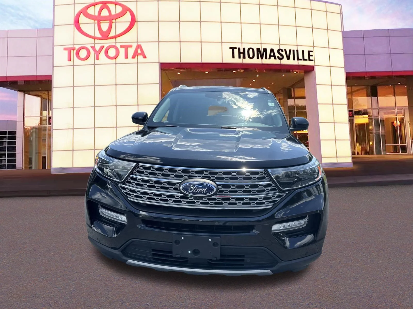 Used 2024 Black Metallic Ford Limited image 2
