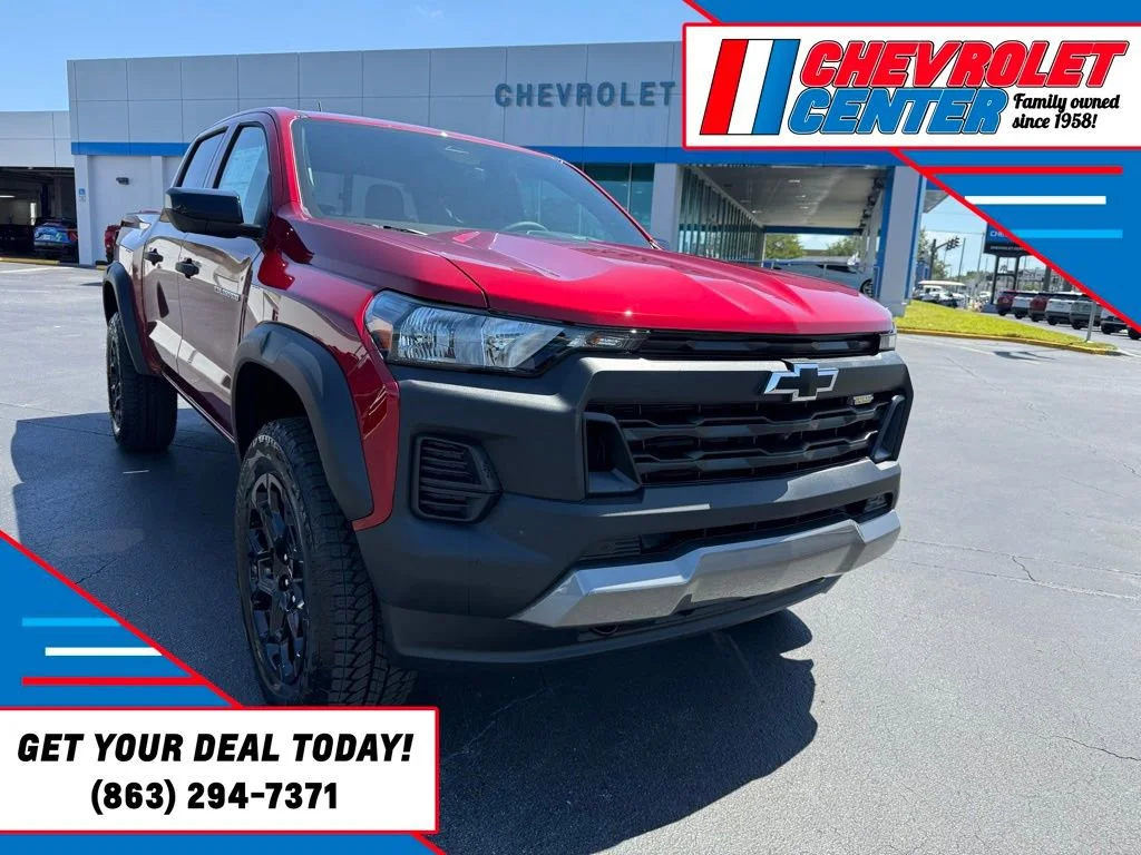 New 2026 Radiant Red Tintcoat Chevrolet Trail Boss image 1
