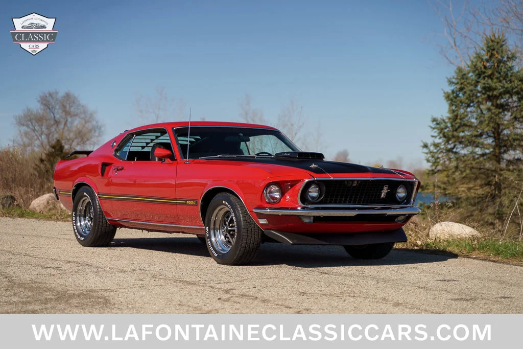 Used 1969 Red Ford Mach 1 image 66